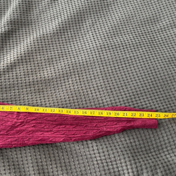 Dark red Cashmere Sweater - Picture 4 of 7